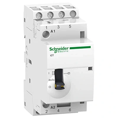 Imagen de Schneider Electric A9C21833 Contactor Modular Ict 25A 3No 220 .240V 50Hz Mo