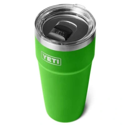 Imagen de YETI Rambler Cup, Vacuum Insulated Stainless Steel Stackable Cup with Magslider Lid, Canopy Green, 30 oz (887 ml)
