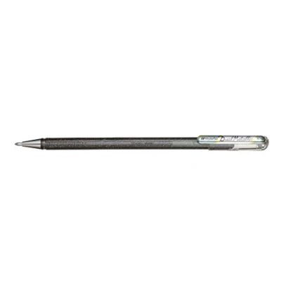 Imagen de Pentel Bolígrafo Dual Metallic de tinta gel. Escritura en dos colores metálicos diferentes, plata, 0,5mm