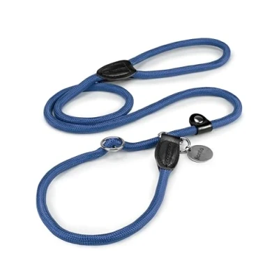 Imagen de lionto Correa Retriever de Perro Entrenamiento, Longitud 120 cm Azul