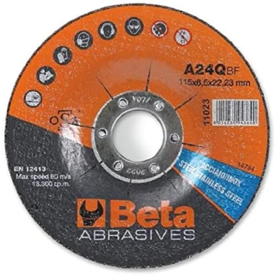 Imagen de Beta 110230115 Disco SBAVO Acc INOX 115X6.5 ø22,23 D A