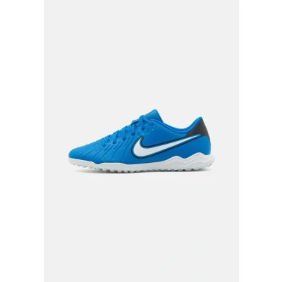 Imagen de Nike Performance Tiempo Legend 10 CLUB TF Botas de fútbol multitacos, Talla: 41, Signal blue/white Piel imitación alta calidad