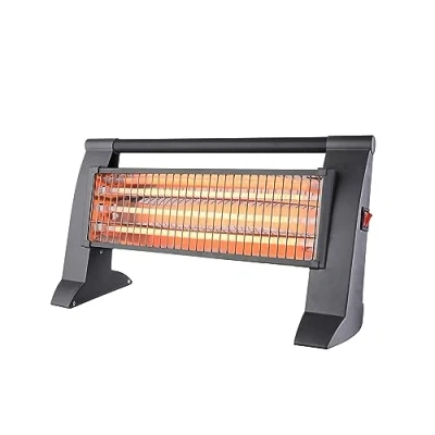 Imagen de Bastilipo Estufa de cuarzo, 3 potencias, 1200W, sistema antivuelco, EQG 1200