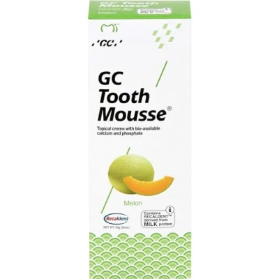 Imagen de GC Tooth Mousse Melone zur Unterstützung der Mundhygiene, 40 g Gel
