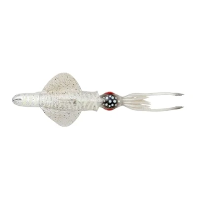 Imagen de Savage Gear Swim Squid Rtf Señuelo de Mar White Glow Cuttlefish 18cm Shads