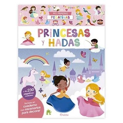 Imagen de Mi primer libro de pegatinas, princesas y hadas