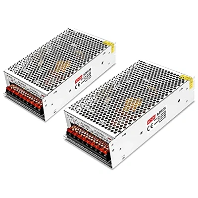 Imagen de LEDMO 2 Pcs 12V 20A 240W Transformador de Potencia, Fuente Alimentación, Voltaje para la Tira LED
