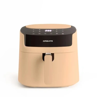 Imagen de CREATE/FRYER PRO LARGE/Freidora de aire sin Aceite 6,2L Arena / 8 programas automáticos, selector temperatura 40 200, 1800W