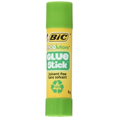 Imagen de Bic Ecolutions Barra de pegamento (5 unidades, 8 gr), colores surtidos