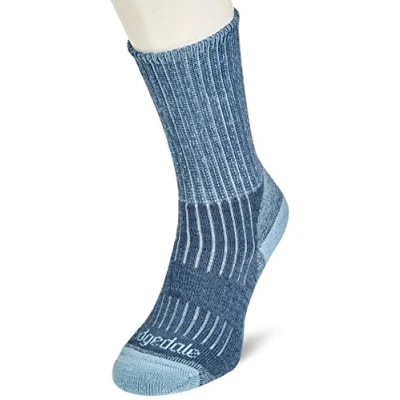 Imagen de Bridgedale Hike Midweight Merino Comfort Boot Calcetines, Azul, M para Mujer
