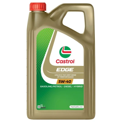 Imagen de Castrol EDGE 5W 40 5L Aceite de motor 15F7D7 VOLKSWAGEN: Golf 4, 5, 7, MERCEDES BENZ: Clase C Berlina, E Vito Mixto