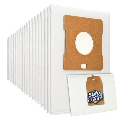 Imagen de 20 bolsas para Aspiradora Clatronic BS 1300, 1303 Incluye 1 Micro filtro de MicroSafe®