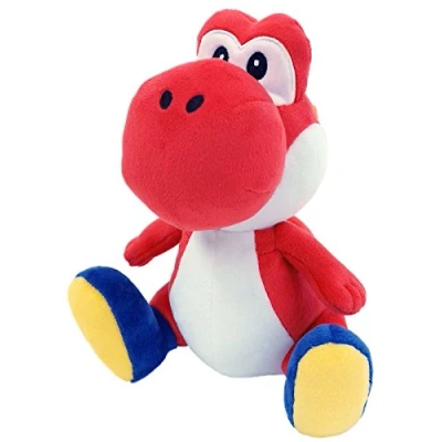 Imagen de Sanei Super Mario All Star Collection Yoshi Plush Small Peluche (Rojo)