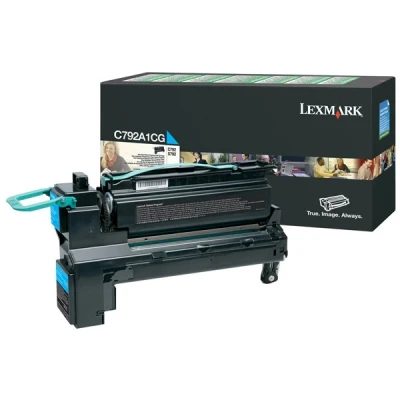 Imagen de Tóner Cian Lexmark C792a1cg Retornable (6000 Pag)