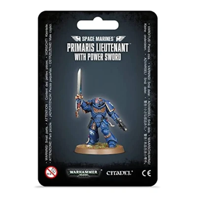 Imagen de Warhammer 40K Space Marine Primaris Teniente con espada de poder