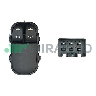 Imagen de MIRAGLIO 121/FRB76006 Interruptor, elevalunas Delante, izquierda FORD: Focus Mk1 Hatchback, C Max, Furgón / Familiar