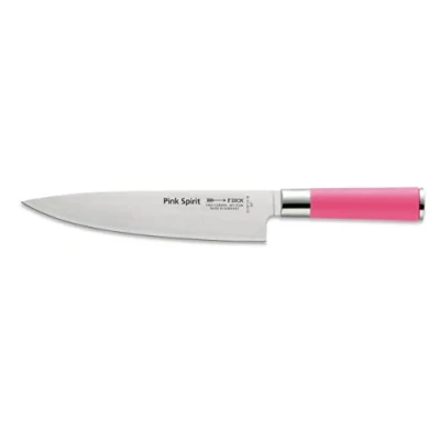 Imagen de F. DICK Pink Spirit 8 1747 212 79 Cuchillo de cocina (hoja 21 cm, acero inoxidable alta aleación, mango plástico)