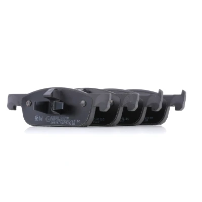 Imagen de FEBI BILSTEIN 16975 Juego de pastillas freno Eje delantero con clip émbolo DACIA: SANDERO 2, LOGAN MCV RENAULT: Clio 4