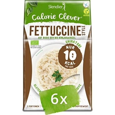 Imagen de Shirataki Slendier pâtes de konjac biologique paque Fettuccine Style ( 6 x 250 g)