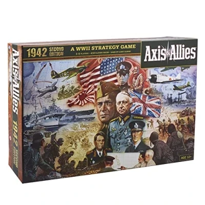 Imagen de Hasbro Avalon Hill Axis &amp; Allies 1942 Segunda Edición Guerra Mundial Juego Estratégico Edad 12+ 2 5 Jugadores F3151 Multi