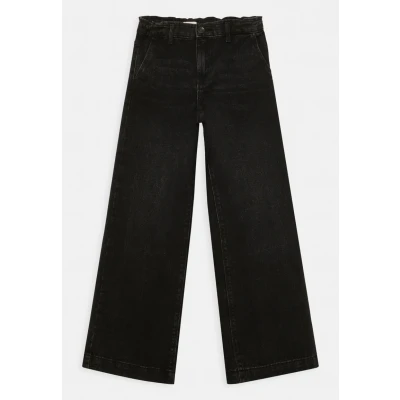 Imagen de ONLY Girls Kogcomet WIDE Vaqueros bootcut para niños, Talla: 9a, Washed black