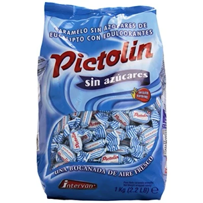 Imagen de Intervan Pictolin Caramelos sin azúcares de eucalipto con edulcorantes , 1 kg
