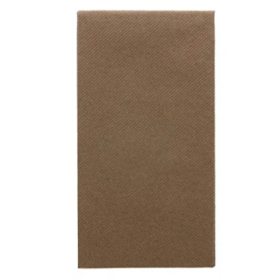 Imagen de García de Pou 25 Unidades 203.83 Servilletas Plegado, 1/8 55, G/M2, 40 x cm, Chocolate Airlaid