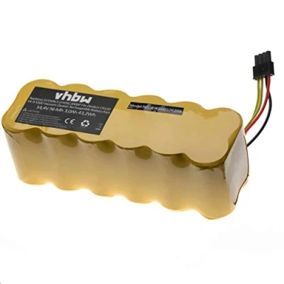 Imagen de vhbw 1x batería Compatible con Ariete Briciola 2711 Robot Limpieza (2000 mAh, 14,4 V, NiMH) Reemplaza AT5186005100, LP43SC2000P