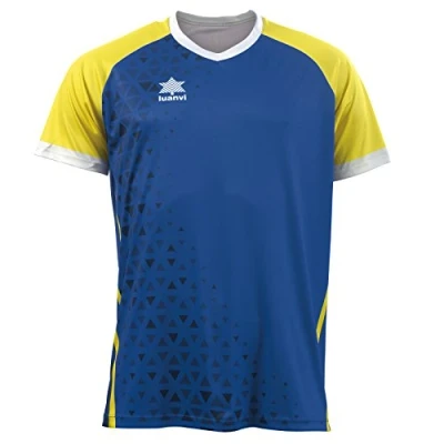 Imagen de Luanvi Cardiff Camiseta, Unisex Adulto, Blanco y Rojo, XS