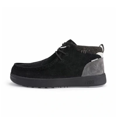 Imagen de WALK IN PITAS BAIKAL Botas de Hombre Casual Botín Serraje Bota Urbana Caña Baja Calzado Cómodo Chico Zapatillas Invierno Zapatos Negro 42