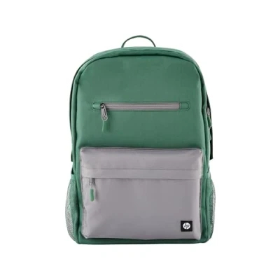 Imagen de Mochila para portátil HP Campus, Portátiles 15.6&quot;, 17 litros, Resistente al agua, Cremallera doble + candado, Verde