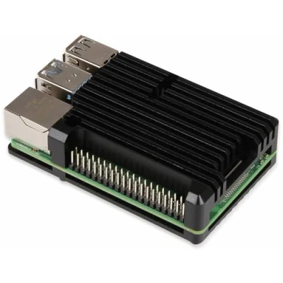 Imagen de Joy IT RB alucasep4+07 Armor Case Block SBC Carcasa para Raspberry Pi (Incluye K pasivo)