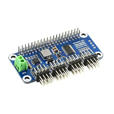 Imagen de Waveshare Servo Driver Hat (B) for Raspberry Pi 16 Channel 12 bit I2C Interface Right Angle Pinheader