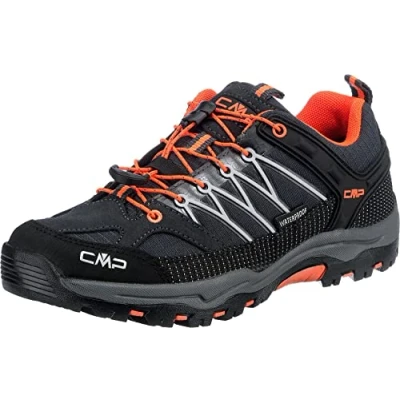 Imagen de CMP Kids Rigel Low Trekking Shoe Wp, Zapatillas de Senderismo Unisex niños, Antracite Flash Orange, 28 EU