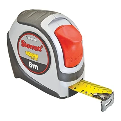 Imagen de Starrett Exact Plus KTXP106 8m N ABS Accesorio para el aislamiento del hogar con graduación metrica de longitud, 26,9 mm ancho, 1,58 intervalo