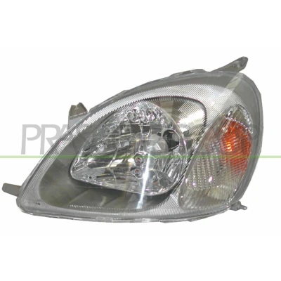Imagen de PRASCO TY3204824 Faros izquierda H4 blanco para circulación por la derecha con electromotor servomotor reg. alcance luces