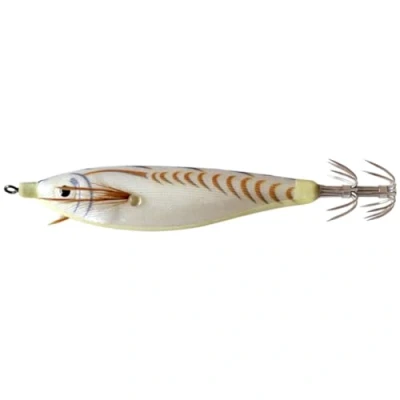 Imagen de Fiorky Cebo luminoso de pesca, pulpo, sepia, cebo, simulación, anzuelo calamar, señuelo, aparejos anzuelos luminosos calamar para pesca (blanco)