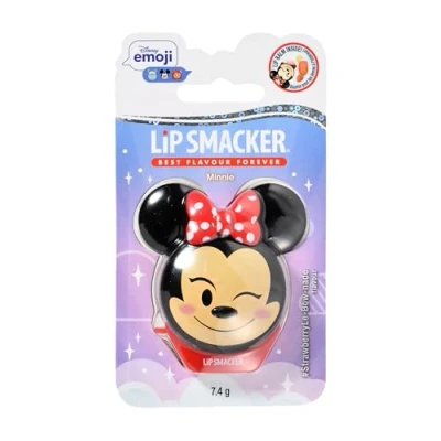 Imagen de Lip Smacker Disney Minnie Mouse Emoji, Bálsamo Labial para Niños, con Sabor a Limonada, Hidrata y Refresca, Pack Individual