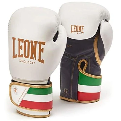 Imagen de LEONE 1947, Guantes De Boxeo, Unisex Adulto, Blanco, 16 OZ, GN039