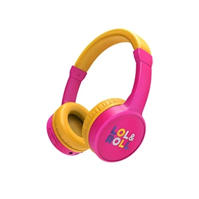 Imagen de Energy Sistem LOL&amp;Roll Pop Kids Bluetooth Headphones (Auriculares Inalambricos Infantiles Music Share, 5.1, 85 dB Volume Limit, Mic) Rosa