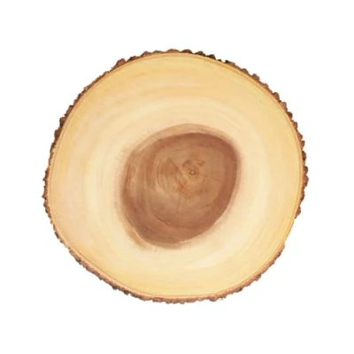 Imagen de Artesà Tabla de Madera para Quesos, Bandeja Pasteles, Postres, Comidas y Buffets, 37 x 29 cm
