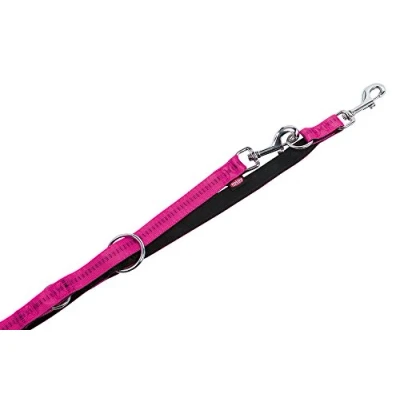 Imagen de Nobby Correa Soft Grip Fucsia/Negro L: 200 cm; Ancho: 20 mm.