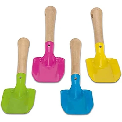 Imagen de Goki Mini Pala de Arena Metal con Mango Madera, Color Mixto (63929)