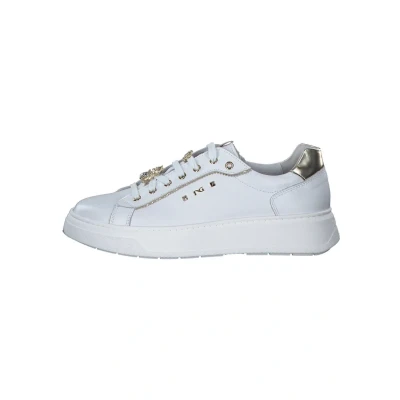 Imagen de Nerogiardini E409975D Zapatos con cordones, Mujer, Talla: 36, Bianco mirror Piel