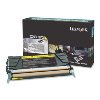 Imagen de C748de Lexmark C748H1YG toner amarillo XL (original)