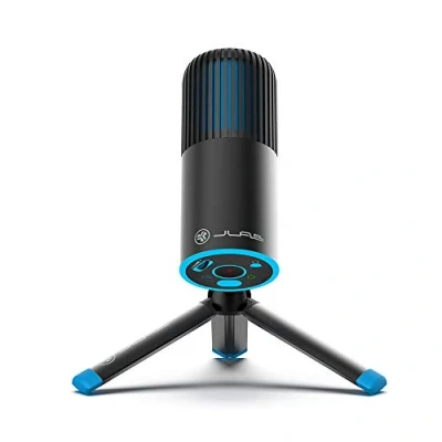 Imagen de JLab Talk Go Microfono Pc Plug and Play, USB con Control de Volumen y Silencio Rápido Condensador, para Skype, Youtuber, Gaming Grabación (Talk Go)