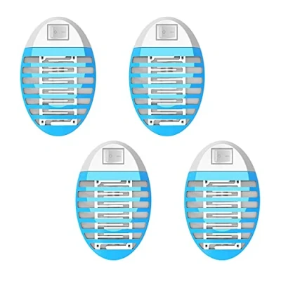 Imagen de LOFFU Mata mosquitos electrico,USB, trampa para Mosquitos, lámpara con luz,Mata Insectos Interiores contra Moscas y Otros Voladores