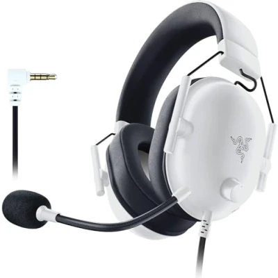 Imagen de Auriculares gaming Razer Blackshark V2 X, Diafragmas 50 mm TriForce, Micrófono Cardioide, Jack 3.5 mm, Blanco