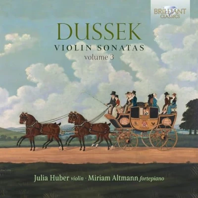 Imagen de Dussek: Violin Sonatas, volume 3