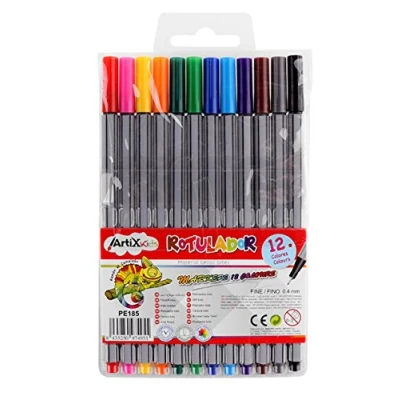 Imagen de Rotulador fino 12 colores mp, pe185